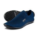 Leguano Barfussschuhe Slipper Scio (flexible Sohle, pures Barfußgefühl) blau