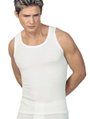Medima Unterwäsche Achselhemd ärmellos (40% Angora und Wolle) weiss Herren (Gr. XL-XXL)