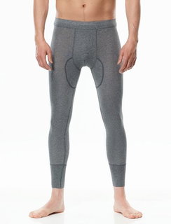 Medima Underwear Underpants (Cashmere/Silk) long grey Men (Size XL-XXL)
