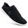 nanga Sneaker Merinorunner Barefoot (100% Schurwolle) schwarz Damen