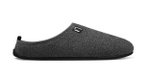 nanga Hausschuhe Pantoffel Wool Slipper - 100% Schurwolle - grau/schwarz (Größe 36-40)