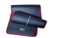 oko Fitness-/Yogamatte (verstärkt) schwarz/rot 183x61x1,5cm