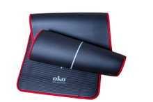 oko fitness/yoga mat (reinforced) black/red 183x61x1.5cm