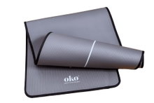 oko Fitness/Yoga mat (reinforced) grey 183x61x0.8cm