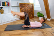 oko fitness/yoga mat (with eyelets) grey 180x60x0.8cm
