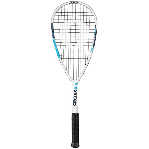 OLIVER Squashschläger Cross 9.2 (155g, leicht kopflastig) weiss/blau - besaitet -