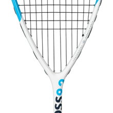 OLIVER Squash Racket Cross 9.2 (155g, slightly head-heavy) white/blue - strung -