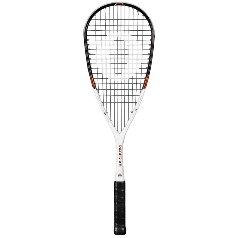 OLIVER Squash Racket Racer X8 (130g/head-heavy) white - strung -