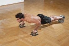 Schildkröt Fitness Push Up Bars (max. 120kg) - Set with 2 Push Up Handles