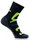 Rohner Trekkingsocke Hiking schwarz/lime Herren - 1 Paar