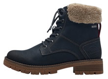 s.Oliver Winterstiefel 5-26227-43-805 - mit Innenfutter und seitlichen Reissverschluss - navyblau Damen