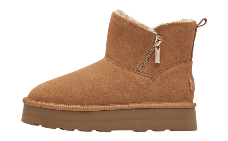 s.Oliver Winterstiefel 5-26447-43-305 - mit Innenfutter - cognacbraun Damen