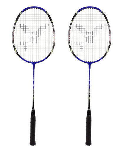 Victor Badmintonschläger AL2200 blau - besaitet - <b>( 2er SET ) </b>