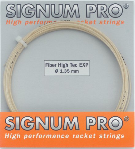 Signum Pro Tennis String Fiber High Tec EXP natural 12m Set