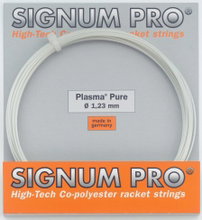 Signum Pro Tennissaite Plasma Pure (Haltbarkeit+Touch) weiss 12m Set