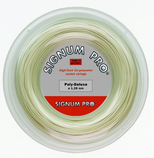 Signum Tennissaite Pro Poly Deluxe perlmutt 200m Rolle