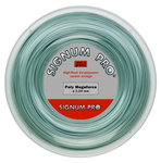 Signum Pro Tennis String Poly Megaforce (Durability+Power) silver 200m roll