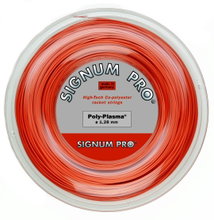 Signum Pro Tennissaite Poly Plasma (Haltbarkeit) orange 200m Rolle