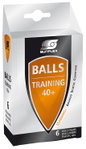 Sunflex Tischtennisball Training (Plastikball 40+) weiss 6er Kartonverpackung