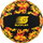 Sunflex Volleyball Beach- und Funball Neopren (Große 5) Flames Dragon schwarz/rot/gelb - 1 Ball