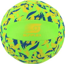 Sunflex Volleyball Beach- und Funball Neopren (Große 5) Flames Firegreen grün - 1 Ball