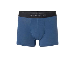 super natural Boxershort Tundra 175 - Merinowolle - Unterwäsche oceanblau Herren - 1 Stück