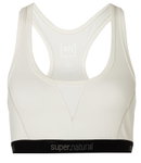 super natural Funktionsunterwäsche Sport-Bra Tundra 220 Semplice (angenehmer Tragekomfort) weiss Damen