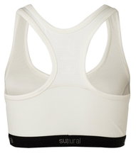 super natural Functional Underwear Sport Bra Tundra 220 Semplice (comfortable fit) white Women
