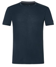 super natural Freizeit-Tshirt Essential (Merino-Mix) dunkelblau Herren