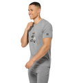 super natural T-shirt Freizeit Carski Tee (Merino-Mix) szary męski