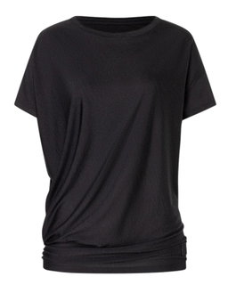 super natural Sport-/Freizeitshirt Yoga Loose Bio Tee schwarz Damen