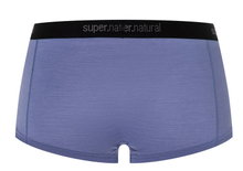 super natural Funktionsunterwäsche Hot Pants Hipsy Hipster (Merinowolle) violett/blau Damen