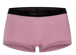 super natural Funktionsunterwäsche Hot Pants Tundra 175 Boyfriend Hipster (Merinowolle) mauve pink Damen