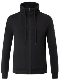 super natural Kapuzenjacke Everyday Hoodie (Merino-Mix) schwarz Herren