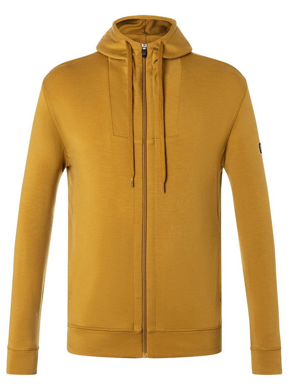 super natural Hoodie Everyday Hoodie (Merino-Mix) yellow Men