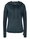 super natural Funnel Hoodie (Merino Wool) navy blue ladies