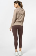super natural Kapuzenpullover Funnel Hoodie (Merinowolle) beige Damen