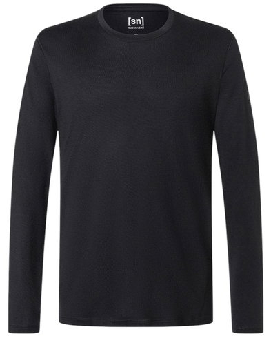 super natural Unterwäsche Langarmshirt Arctic 230 (Merionwolle, maximale Wärmeleistung) schwarz Herren