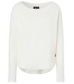 super natural Langarmshirt Everyday Crew (Merino-Mix) weiss Damen