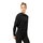 super natural Yoga Long Sleeve Shirt Loose (high wearing comfort) black ladies
