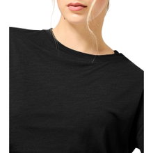 super natural Yoga Long Sleeve Shirt Loose (high wearing comfort) black ladies