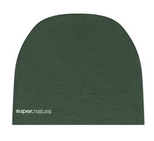 super natural Mütze Everyday Beanie (Merino-Mix) dunkelgrün - 1 Stück