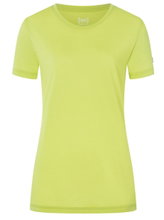 super natural Sport-/Freizeitshirt The Essential Tee limonkowy Damski