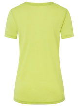 super natural Sport-/Freizeitshirt The Essential Tee limonkowy Damski
