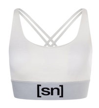 super natural Bielizna funkcyjna Sport-Bra Super Top (przyjemny komfort noszenia) biały Damski