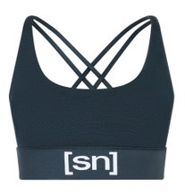 super natural Funktionsunterwäsche Sport-Bra Super Top (angenehmer Tragekomfort) dunkelblau Damen