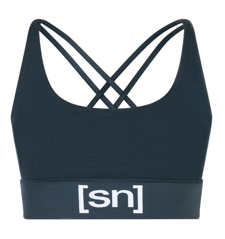 super natural Funktionsunterwäsche Sport-Bra Super Top (angenehmer Tragekomfort) dunkelblau Damen