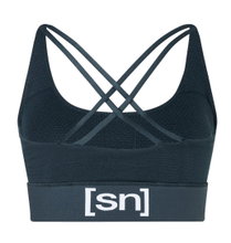 super natural Funktionsunterwäsche Sport-Bra Super Top (angenehmer Tragekomfort) dunkelblau Damen