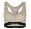 super natural Funktionsunterwäsche Sport-Bra Tundra 220 Semplice (angenehmer Tragekomfort) vintage beige/khaki Damen