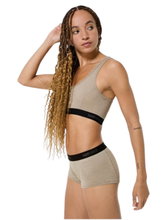super natural Funktionsunterwäsche Sport-Bra Tundra 220 Semplice (angenehmer Tragekomfort) vintage beige/khaki Damen